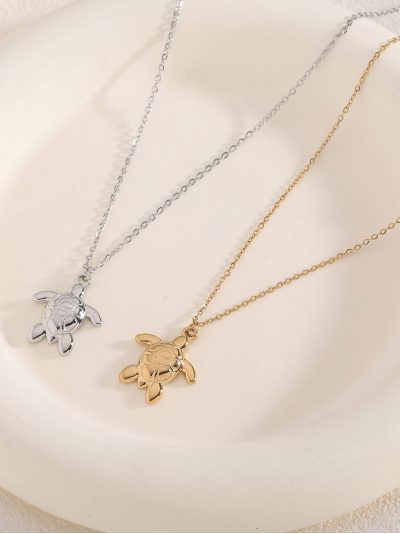 Collar colgante tortuga