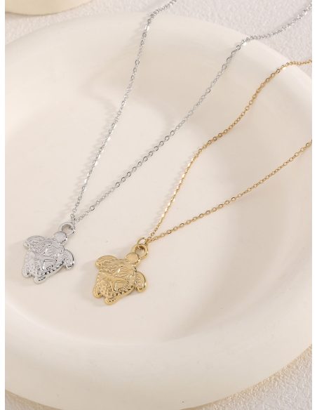 Collar colgante tortuga