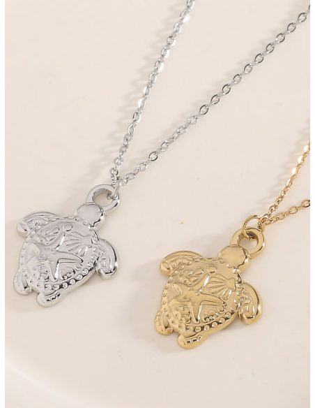 Collar colgante tortuga