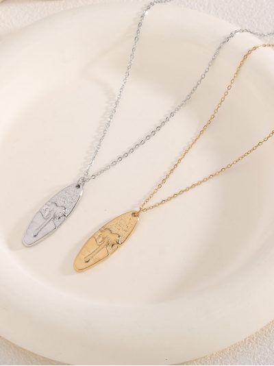 Collar colgante tabla de surf