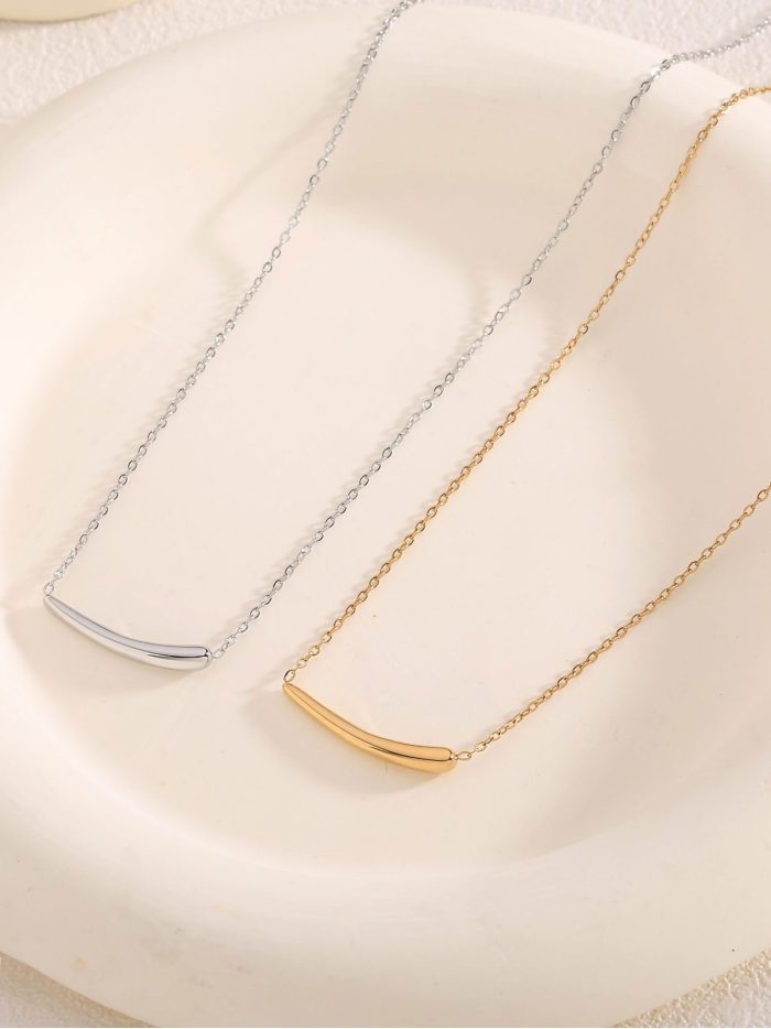 Anhänger Halskette Minimalistische Stab