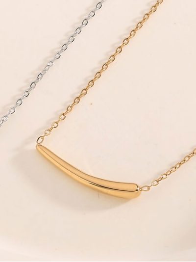 Collar colgante barra minimal 2