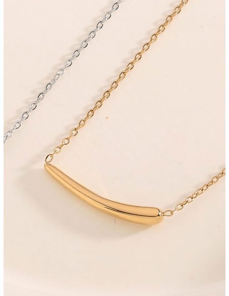 Anhänger Halskette Minimalistische Stab