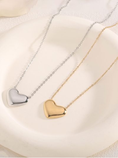 Collar colgante corazón