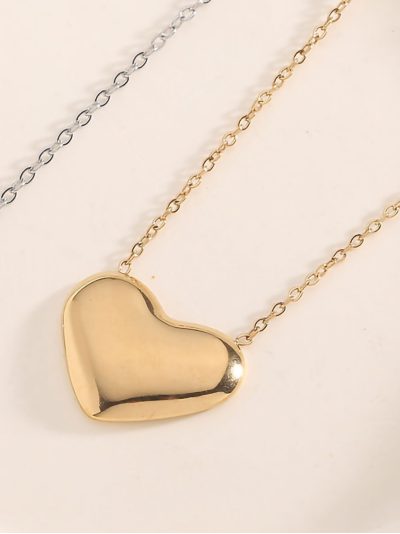 Collar colgante corazón 2