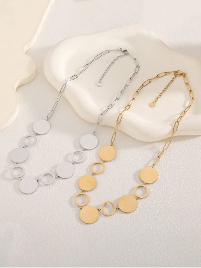 Collar cadena colgante medalla