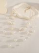 Collar multicapa con perlas