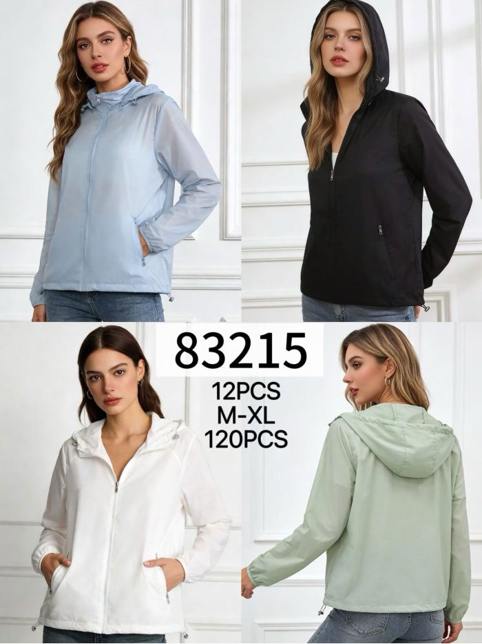 Chaqueta cortavientos ultraligera con capucha