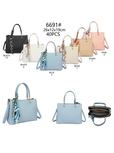 Bolsa de mão lenço decorativo 2