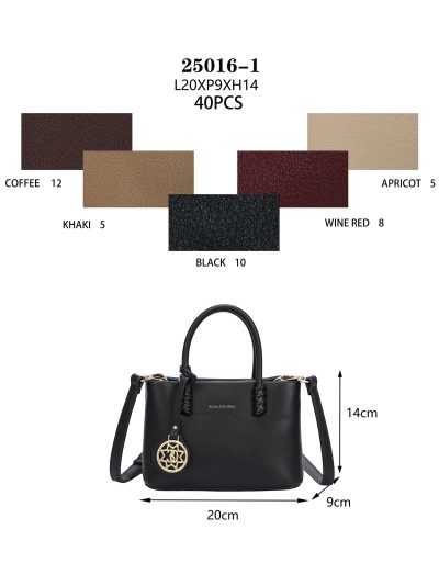 Mini bolso de mano con colgante 2