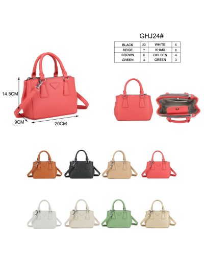 Bolso satchel mini con doble cremallera 2
