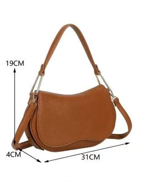 Umhängetasche mit Klappe