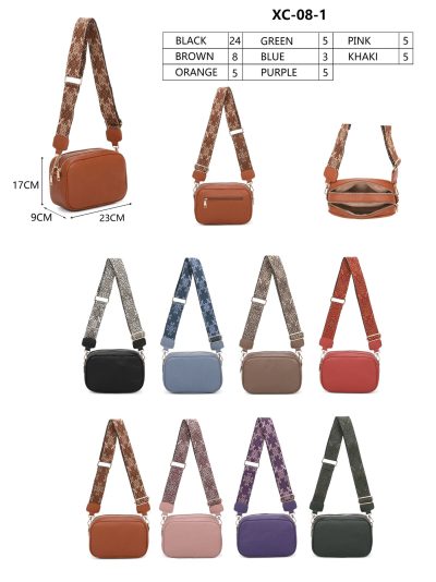 Bolso bandolera doble cremallera 2