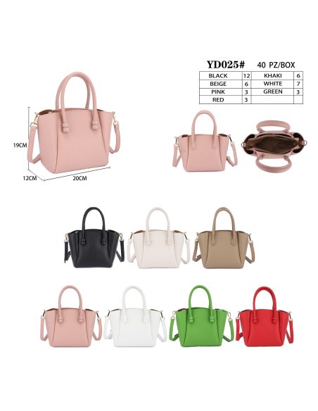 Bolso tote minimal detalle asa