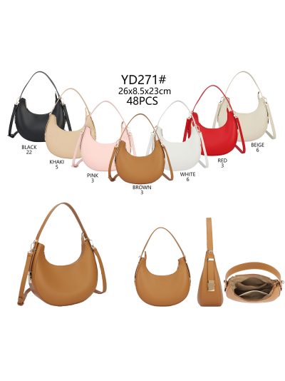 Bolso hobo media luna con bandolera 2