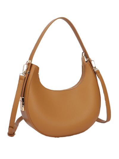 Bolso hobo media luna con bandolera