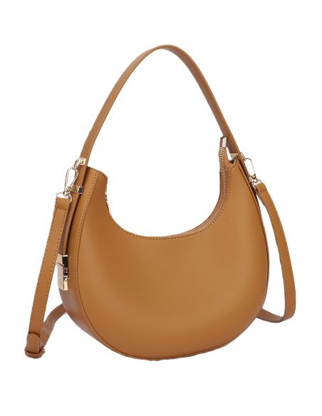 Bolso hobo media luna con bandolera
