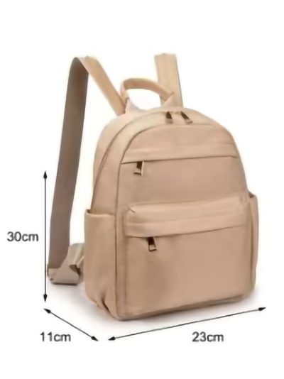 Mochila nylon bolsillos