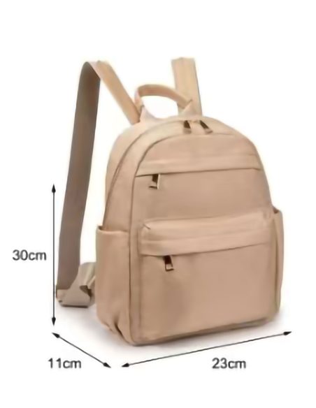 Mochila nylon bolsillos