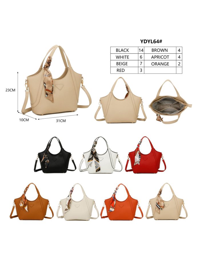 Bolso shopper detalle pañuelo