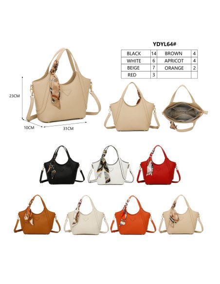 Bolso shopper detalle pañuelo