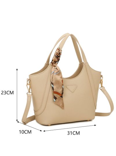 Bolso shopper detalle pañuelo