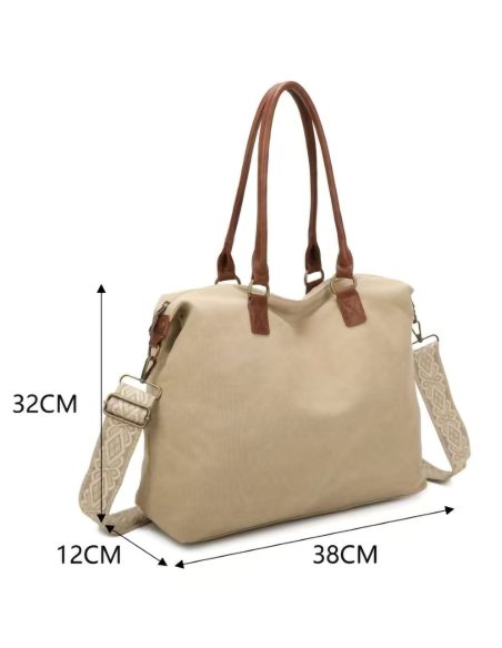 Canvas Shopper-Tasche