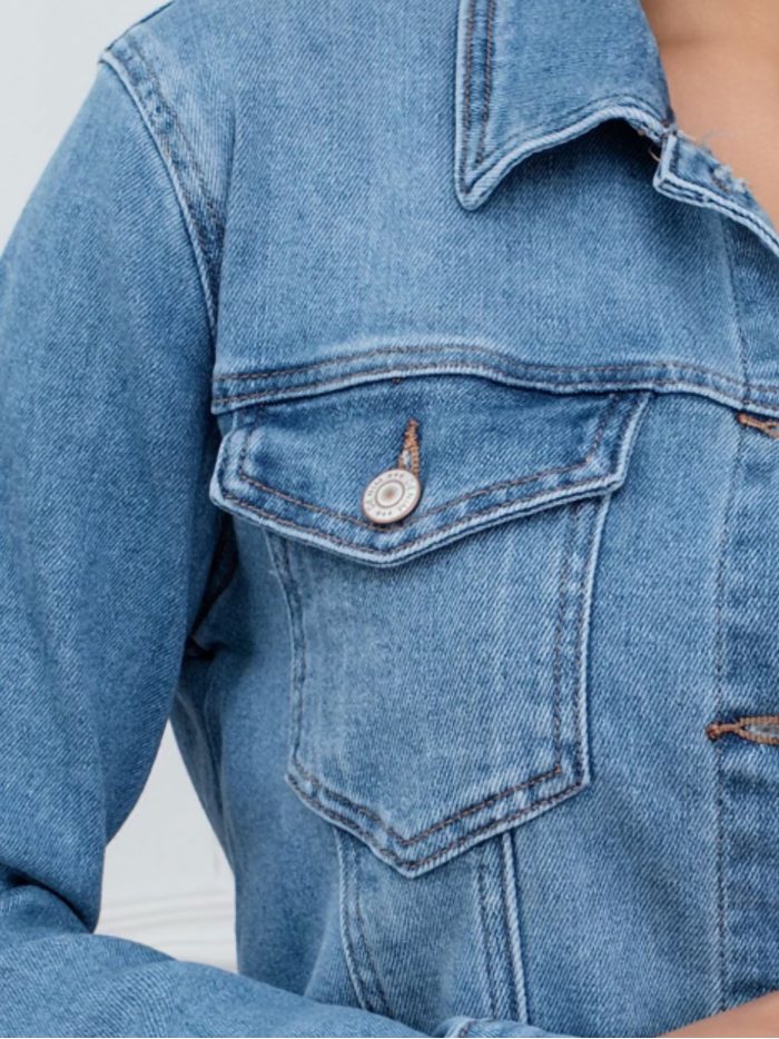 Giacca di jeans classica