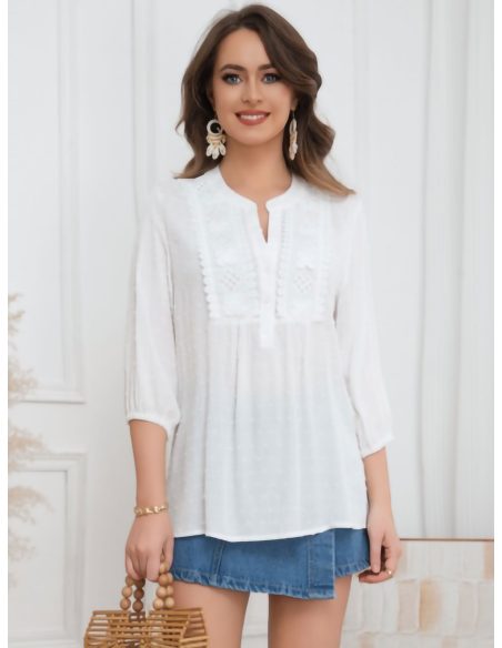 Blusa plumeti encaje
