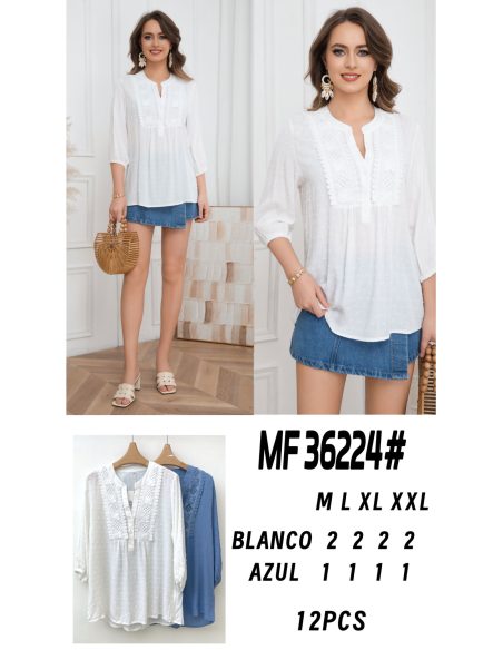 Blusa plumeti encaje