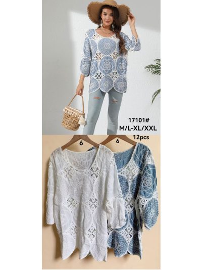 Blusa calada encaje 2