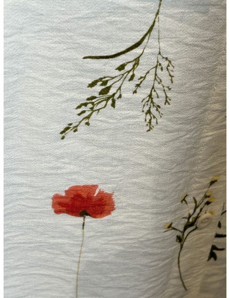 Camisa estampada flores