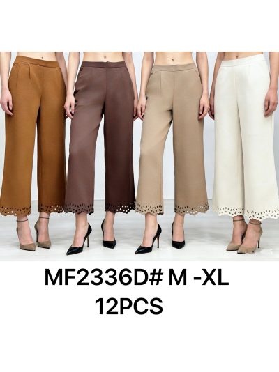 Pantalón culotte antelina calado 2