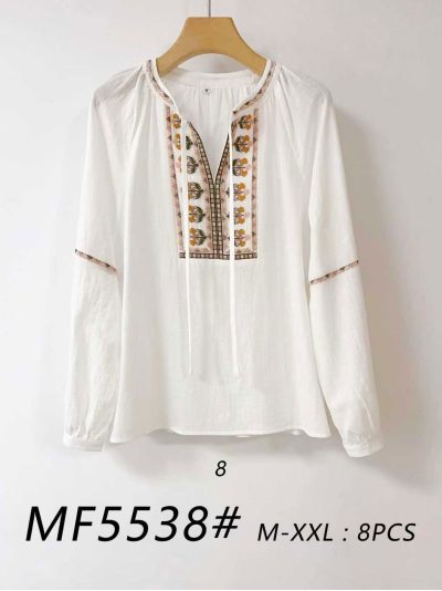 Blusa boho bordado étnico 2