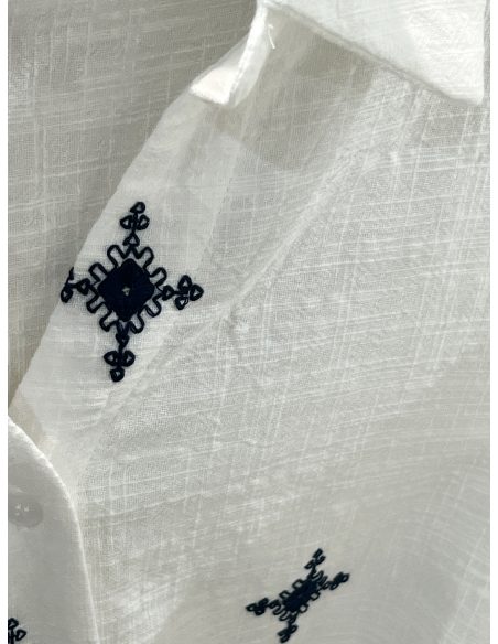 Conjunto Camisa bordada + Pantalón