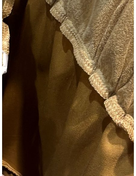 Falda larga efecto antelina calada