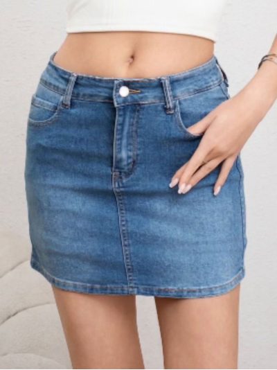 Falda pantalón vaquera