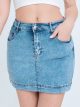 Short falda denim