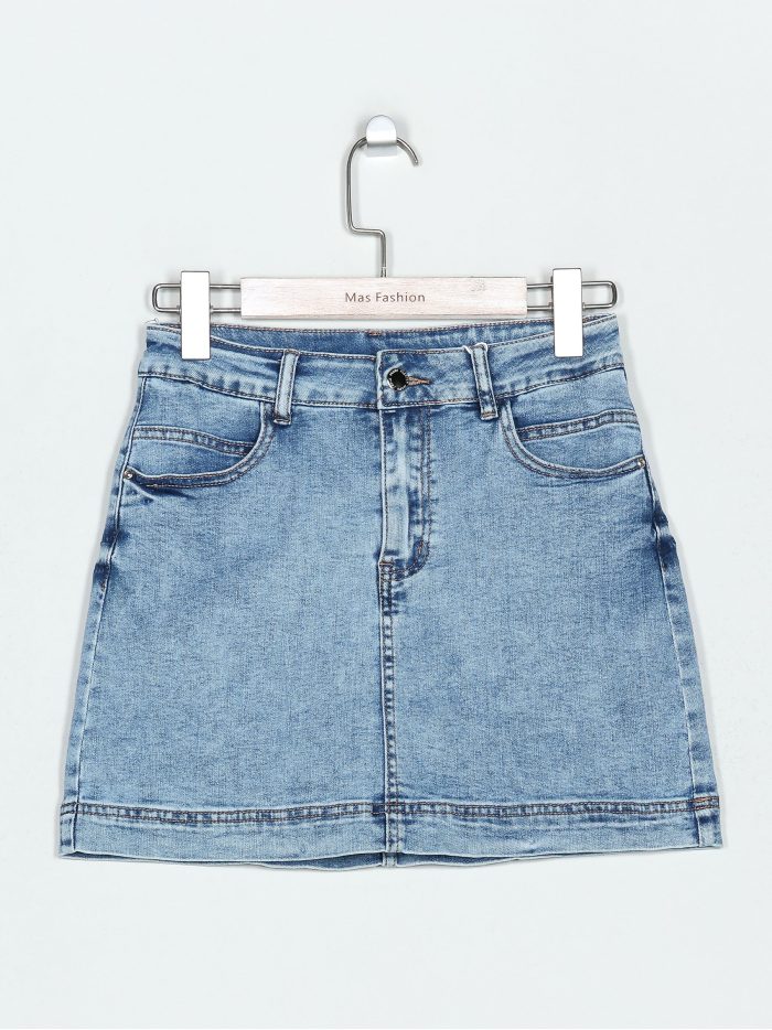Short falda denim