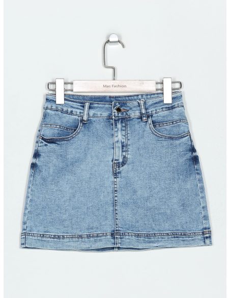 Short falda denim