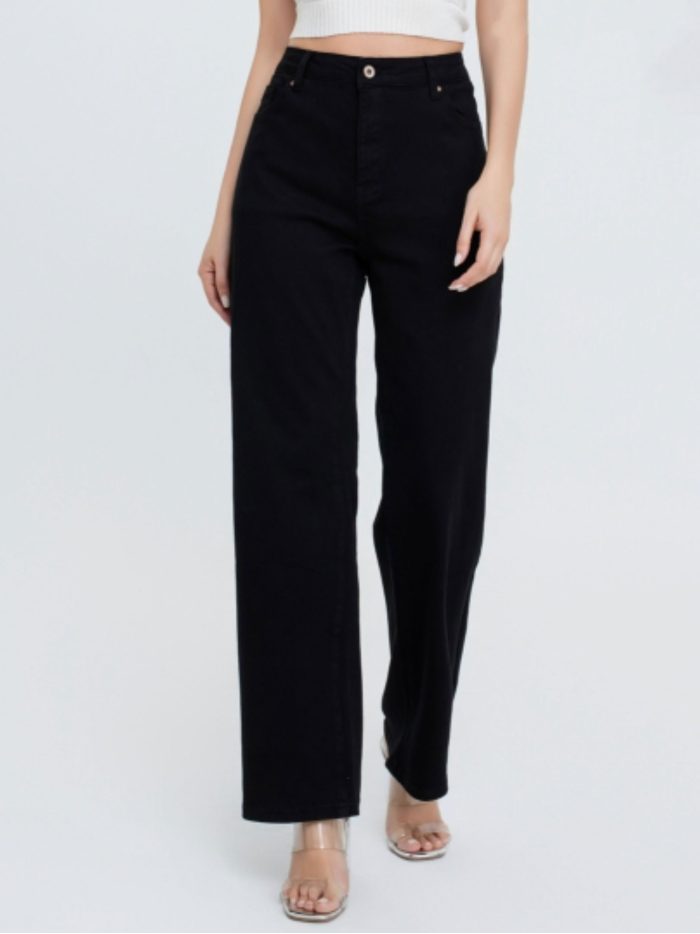 Jeans basic taglia grande.