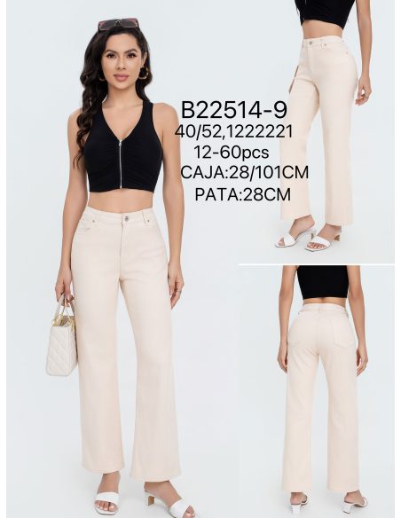 Jeans básico tamanho grande.