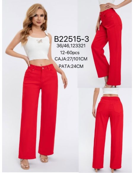 Pantalón vaquero recto