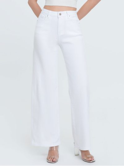 Pantalón vaquero wide leg