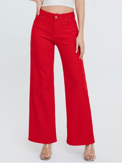Pantalón vaquero wide leg