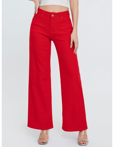 Weit geschnittene Jeanshose