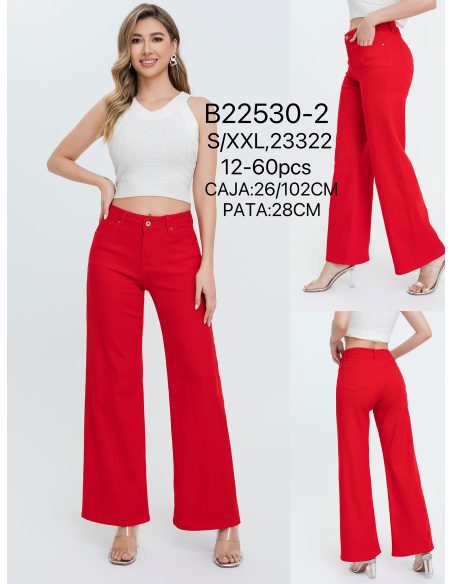 Weit geschnittene Jeanshose