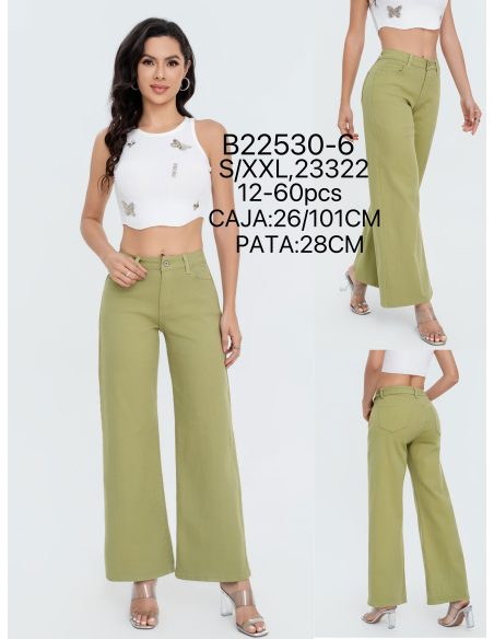 Weit geschnittene Jeanshose