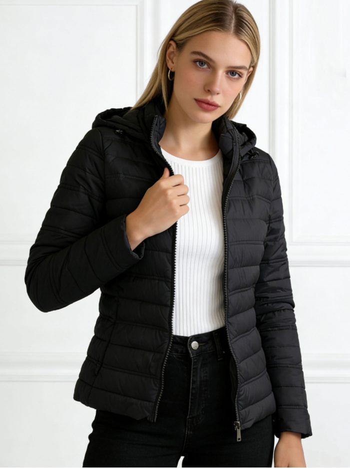 Chaqueta acolchada capucha