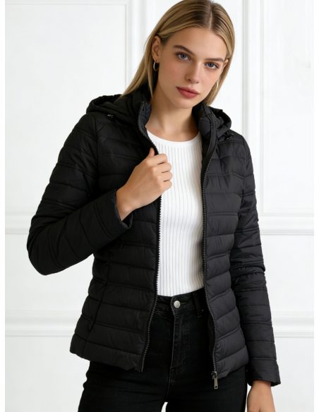 Chaqueta acolchada capucha